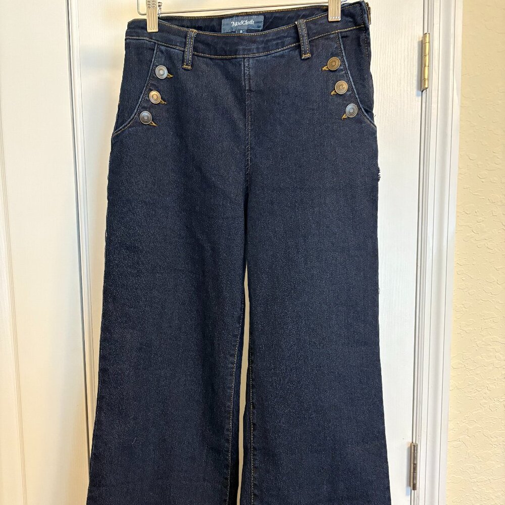 Modcloth Sailor Jeans Size 8